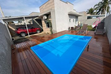 Ref 1157 Casa toda Mobiliada com Piscina no Riviera